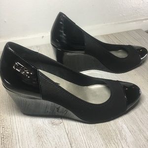Black Anne Klein Sport Wedges